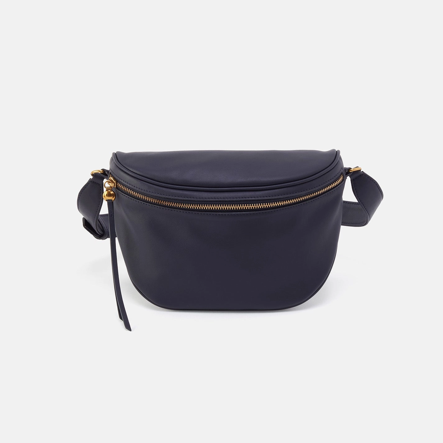 Work Lifestyle Work Essential Juno Belt Bag in Smooth Leather - Navy