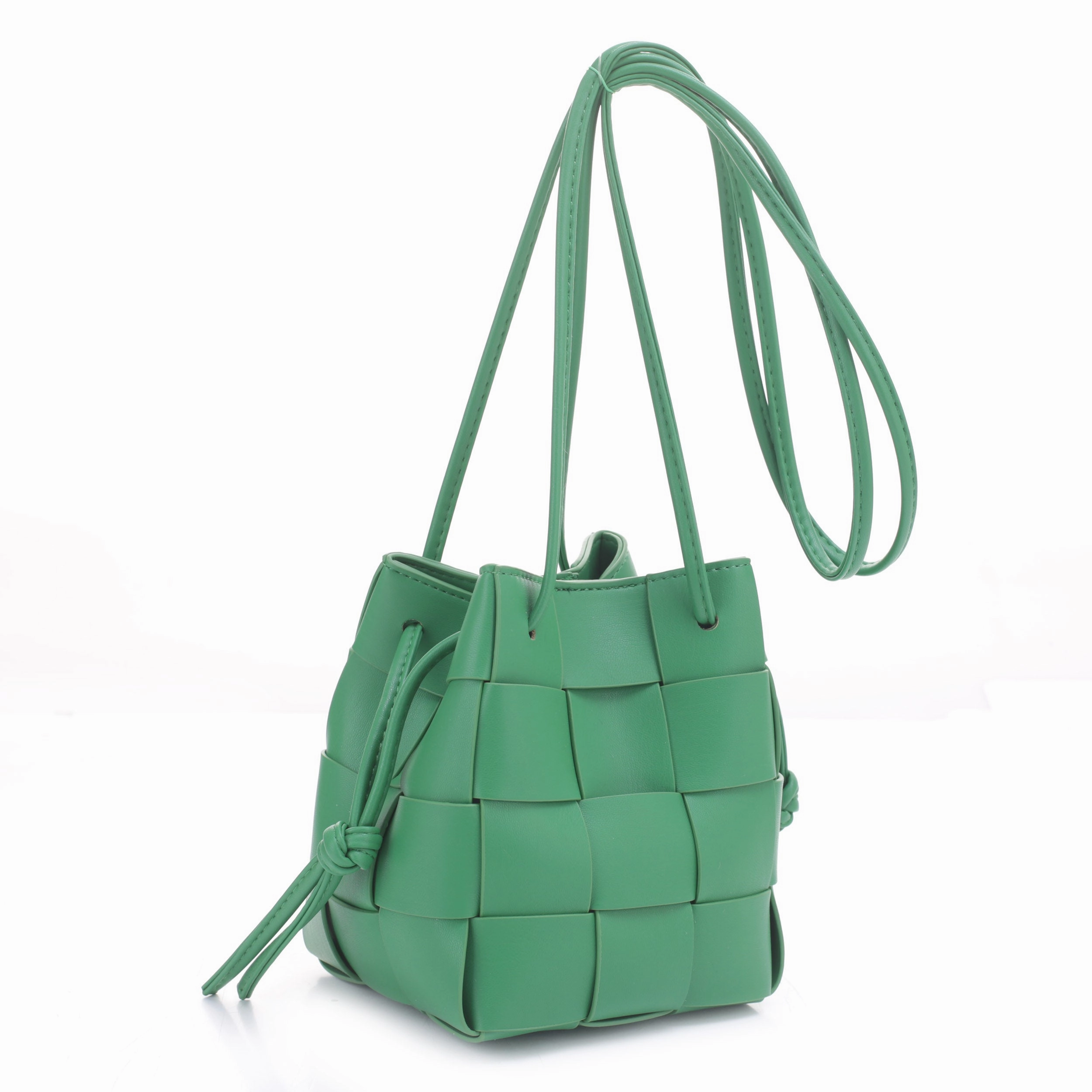 Stylish Function Smart Durability Nyla Woven Bucket Crossbody