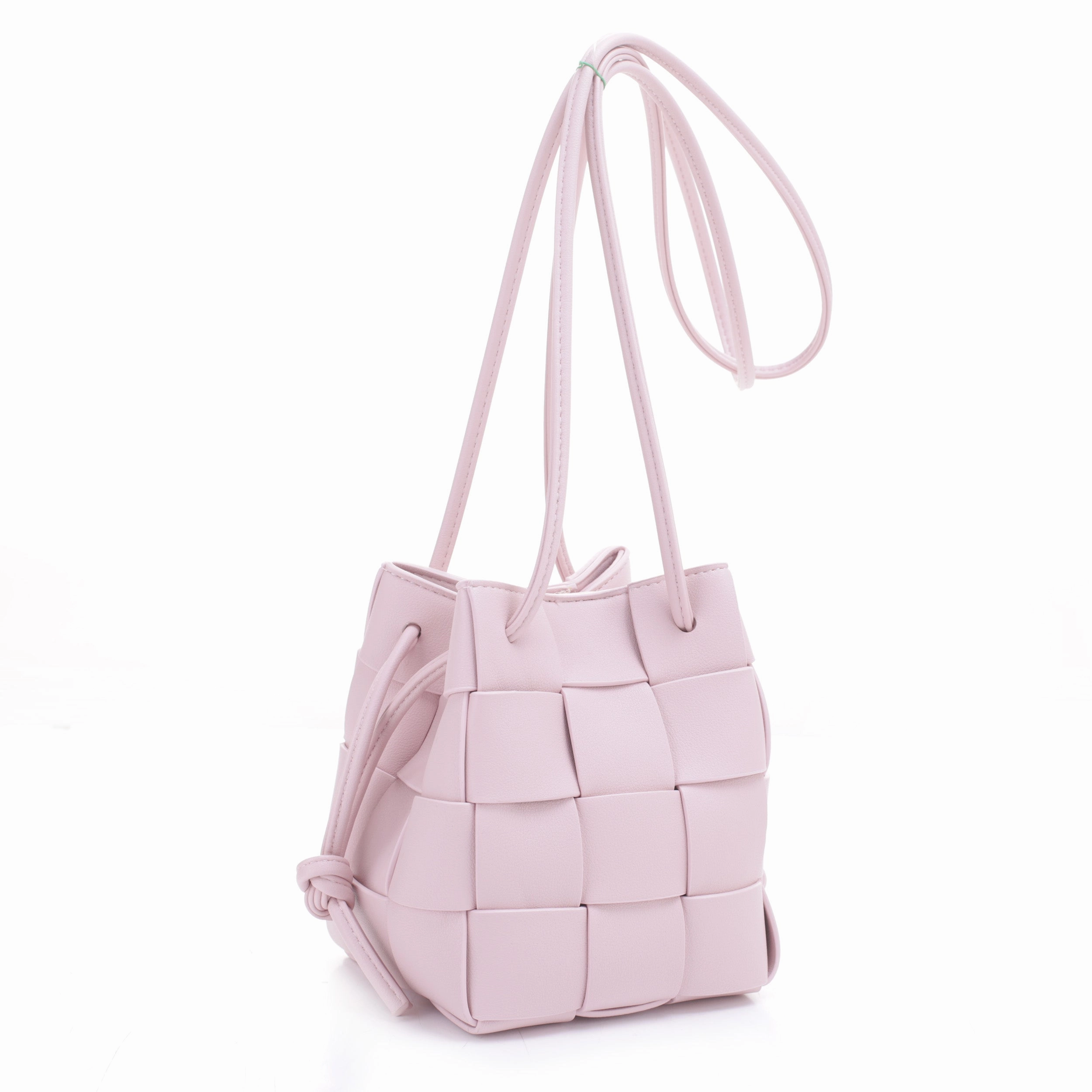 Nyla Woven Bucket Crossbody Portable Travel Daily Storage