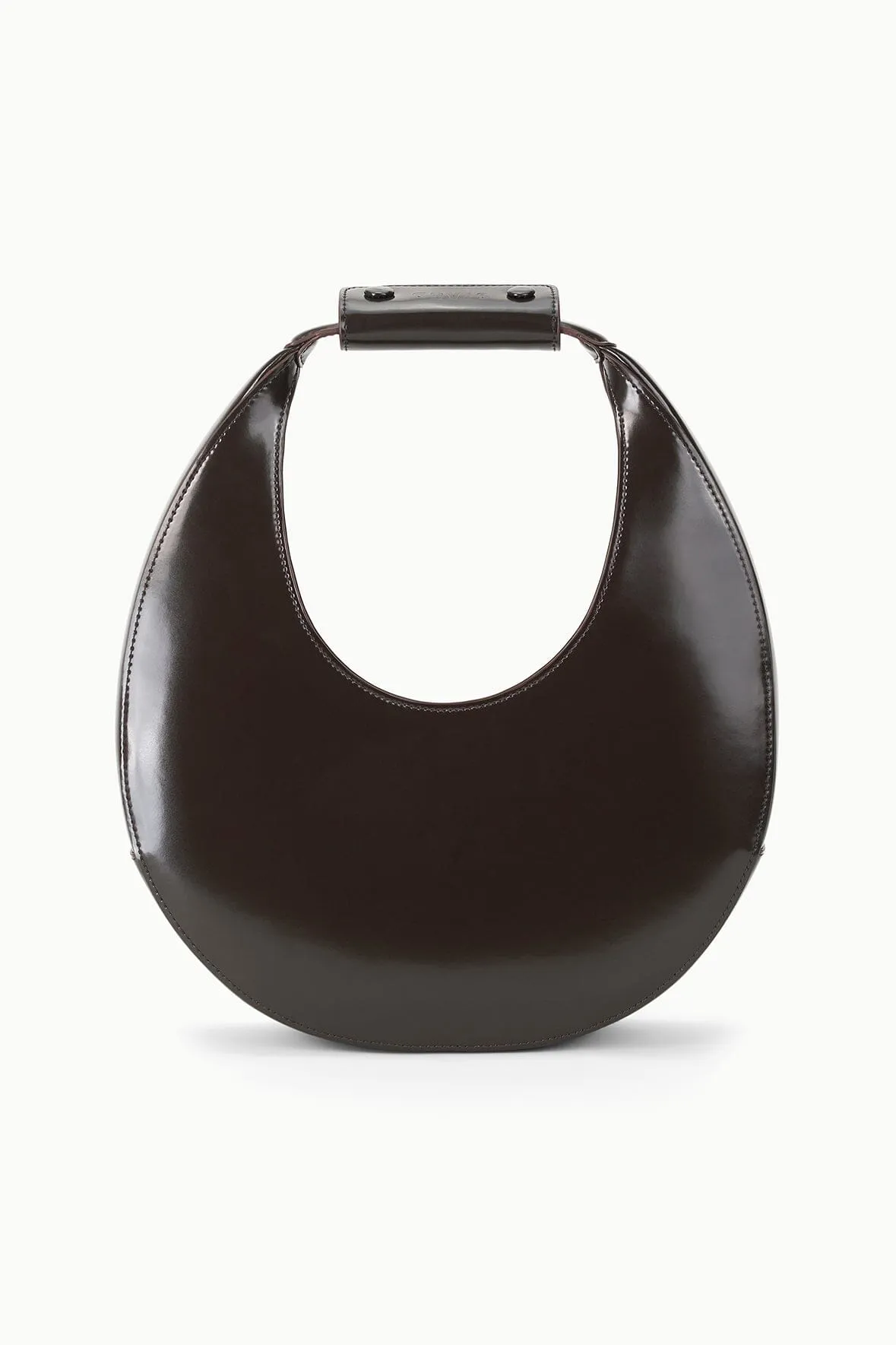 MOON BAG | ESPRESSO LEATHER Sleek Style Trendy Mood