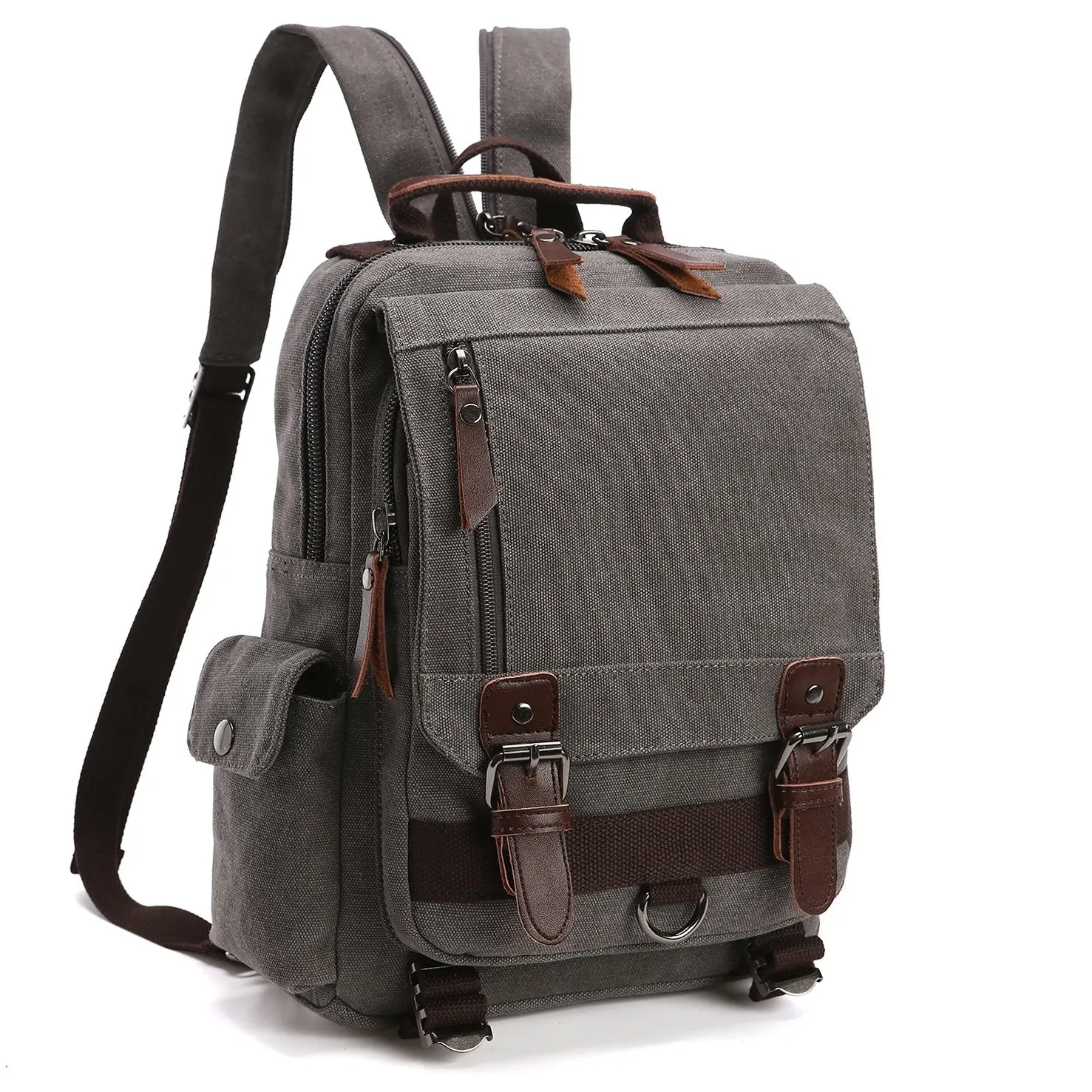 Vintage Unisex Canvas Backpack Adventure Comfort