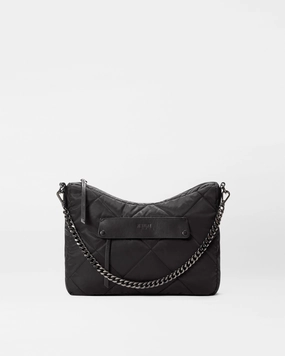 Black Madison Uptown Crossbody Crossbody style that allows you to be hands-free without sacrificing style