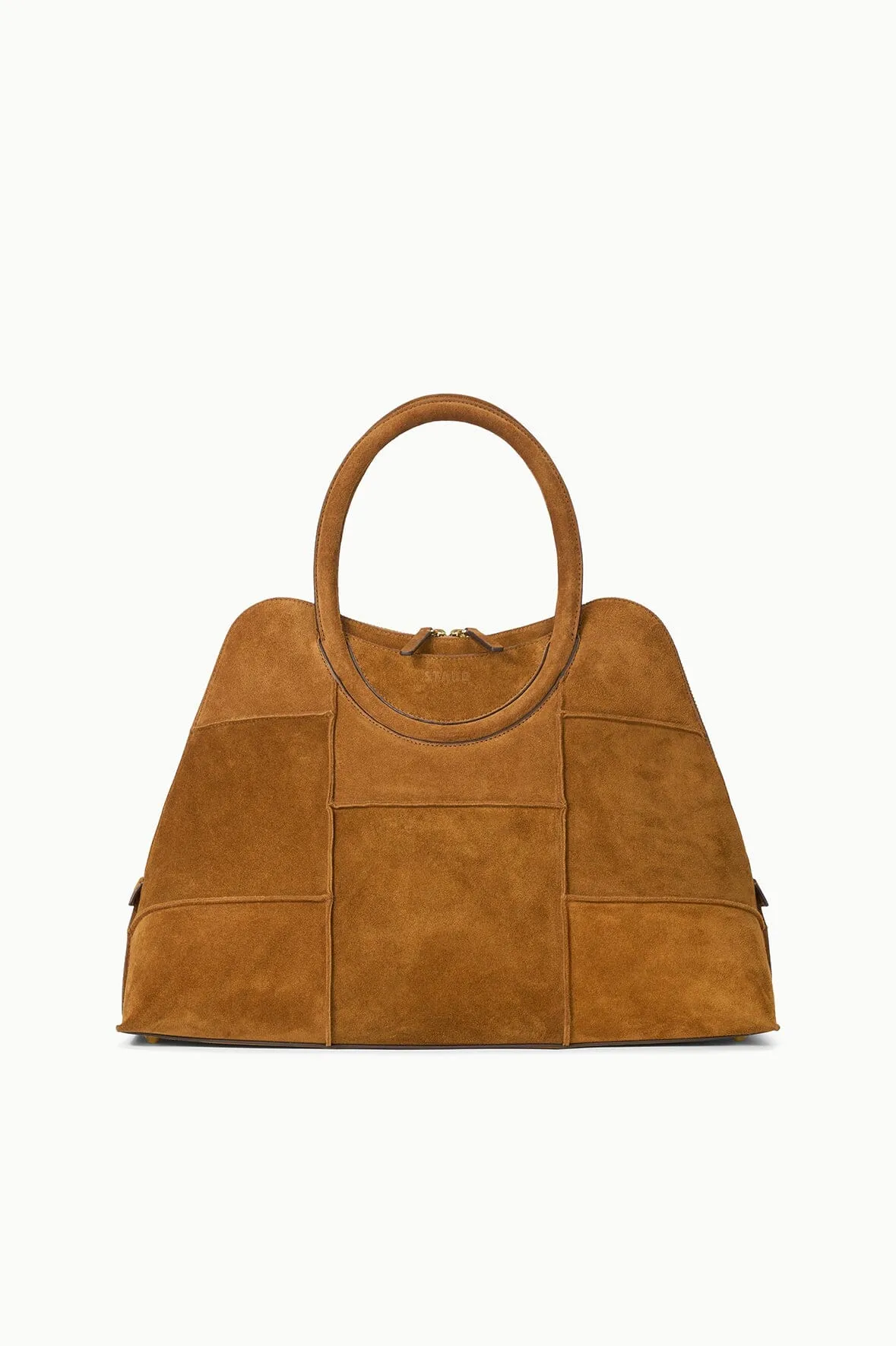 NAOMI SATCHEL | TAN SUEDE Festival Outfit