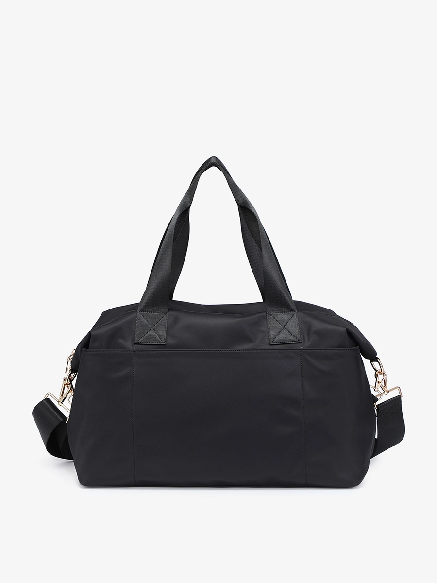 Premium Quality Navy Vegan Nylon Weekender