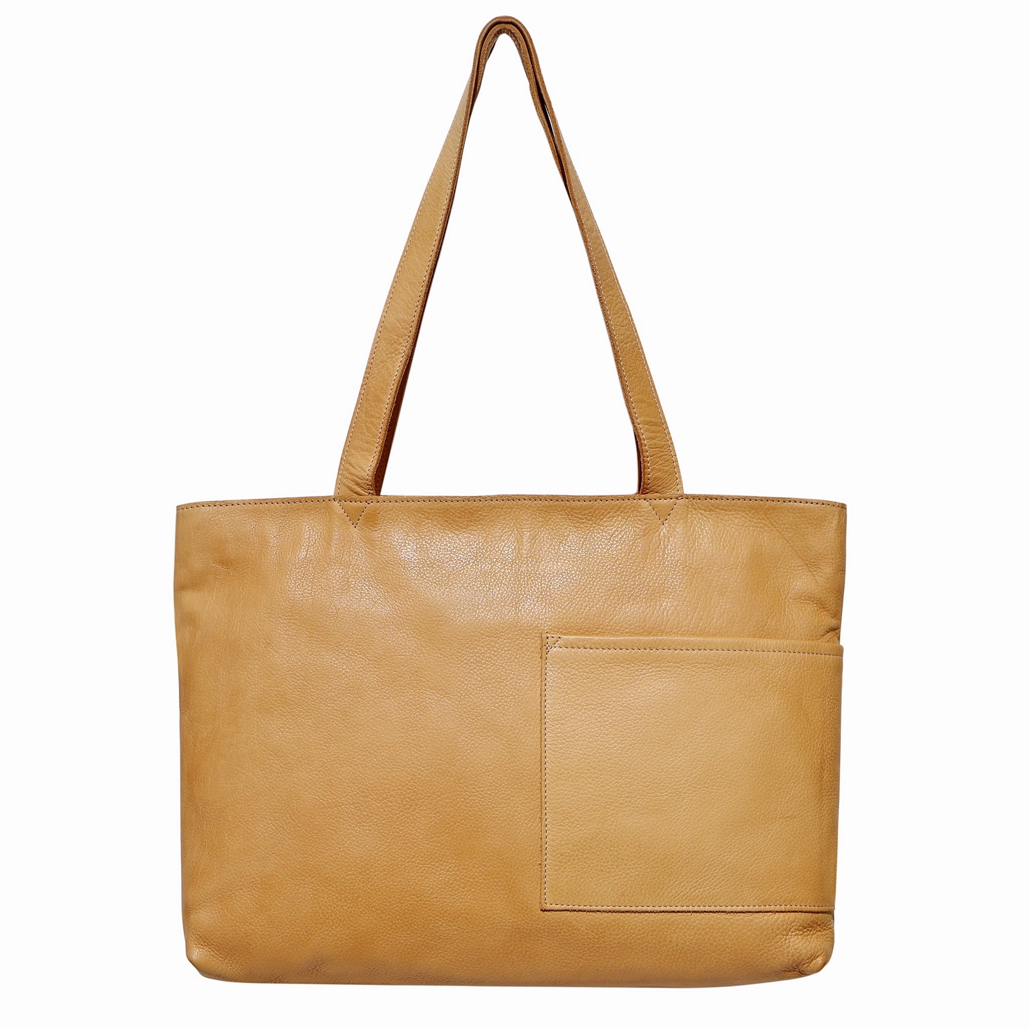Noelle Leather Tote Bag Comfort handle Everyday Practicality
