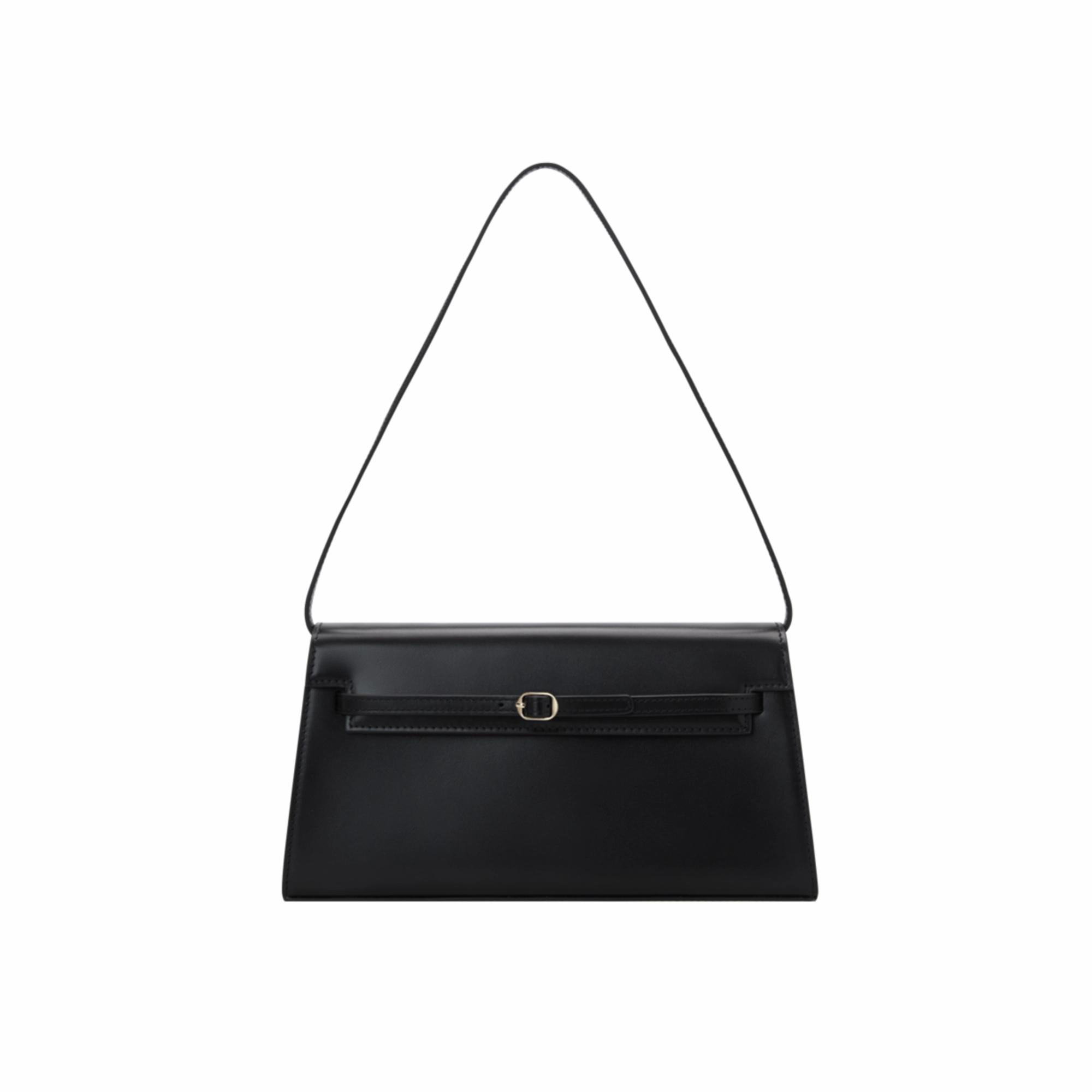 Commuter Friendly Minimal Style Noir Allure Shoulder Bag