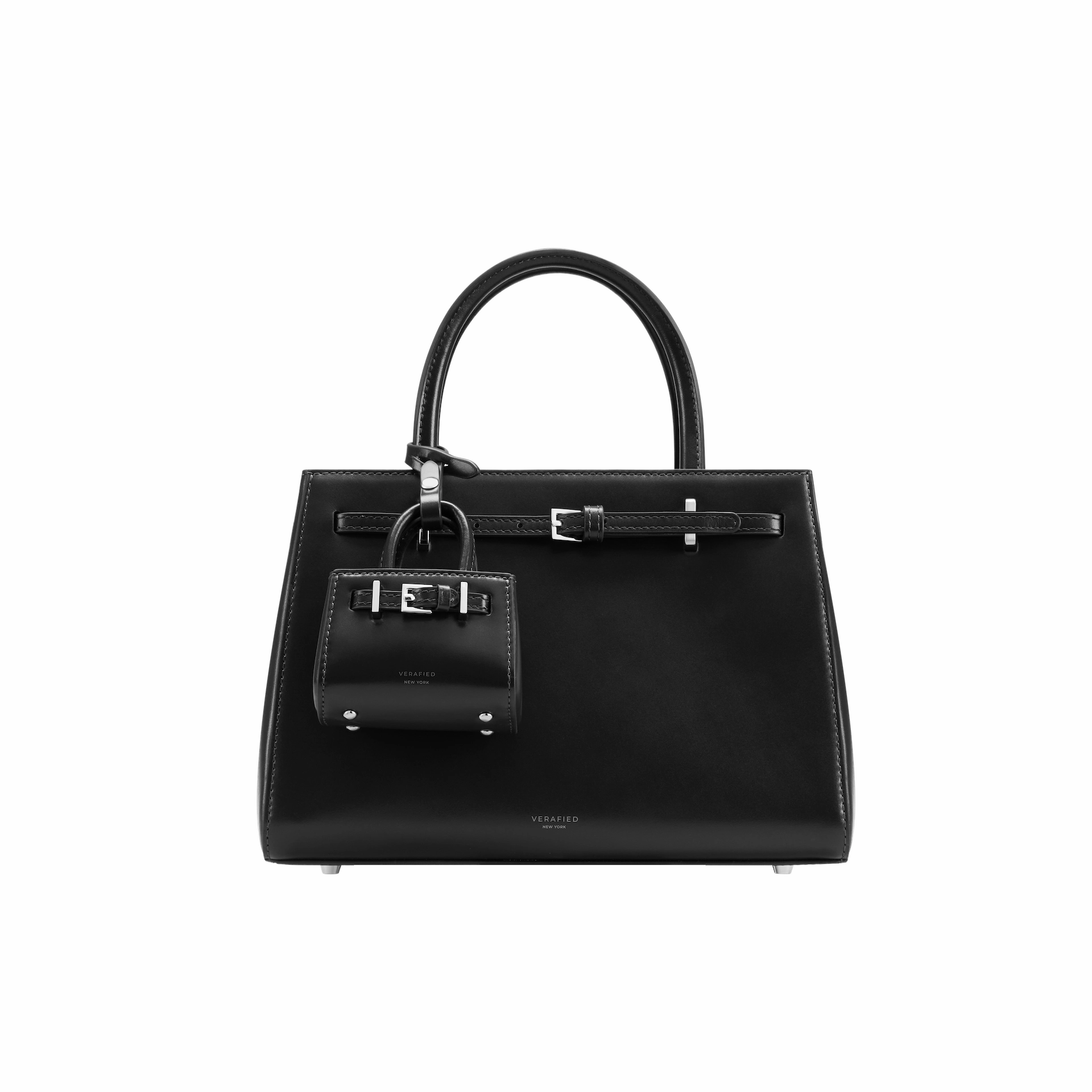 Noir Leather Book Tote Bag 25 Stylish Everyday