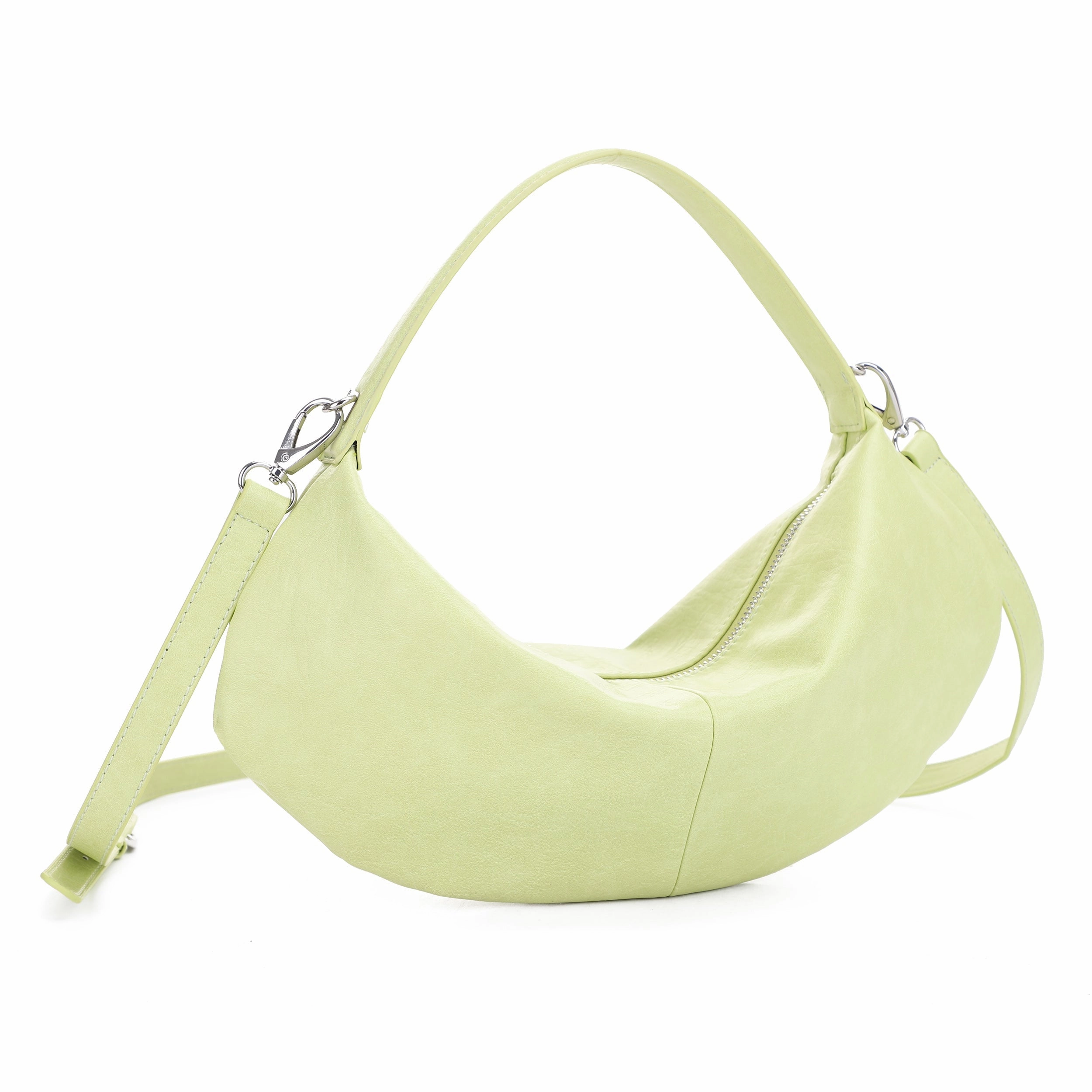 Casual Journey Minimal Utility Odette Half Moon Crescent Shoulder Crossbody