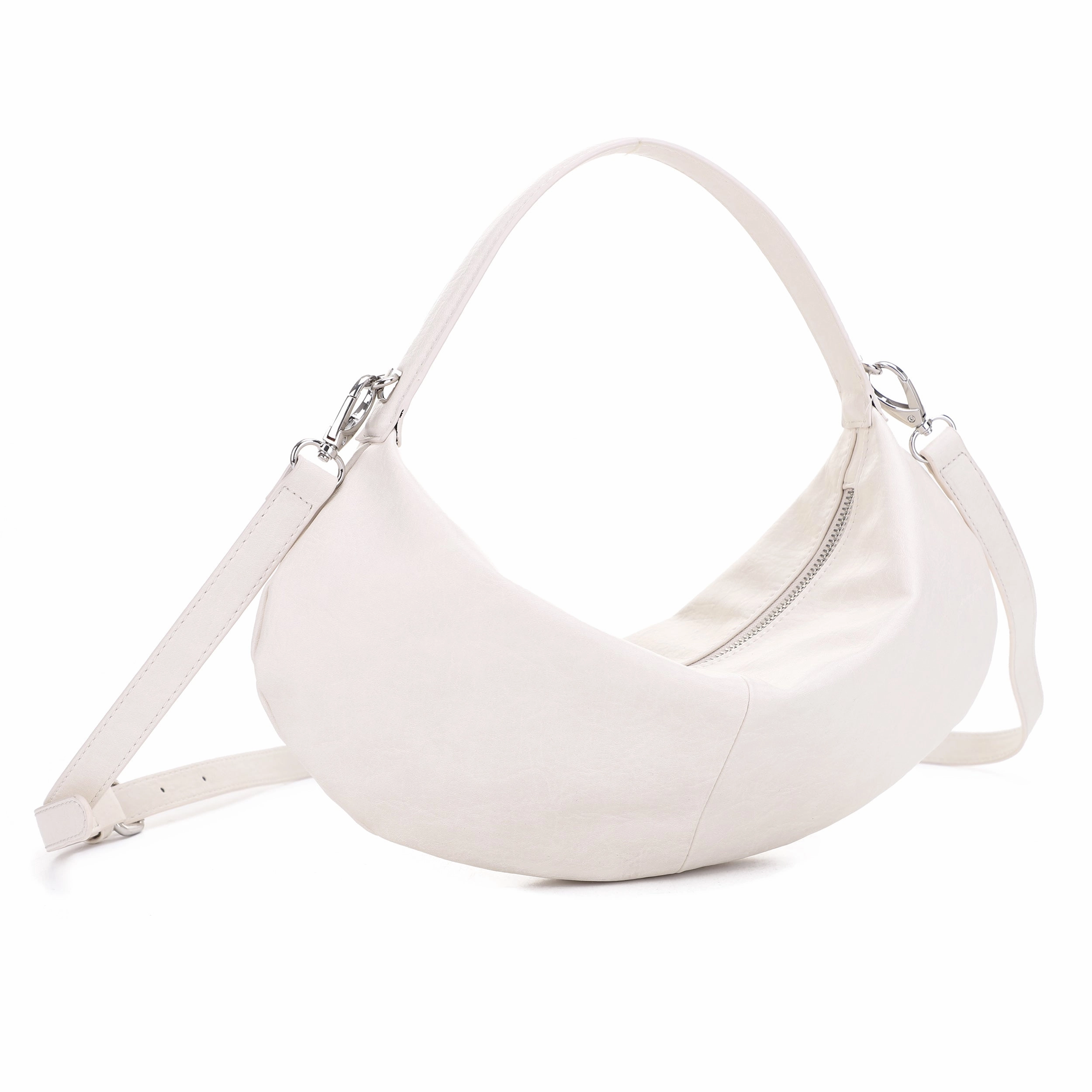 Compact Durability Sleek Utility Odette Half Moon Crescent Shoulder Crossbody