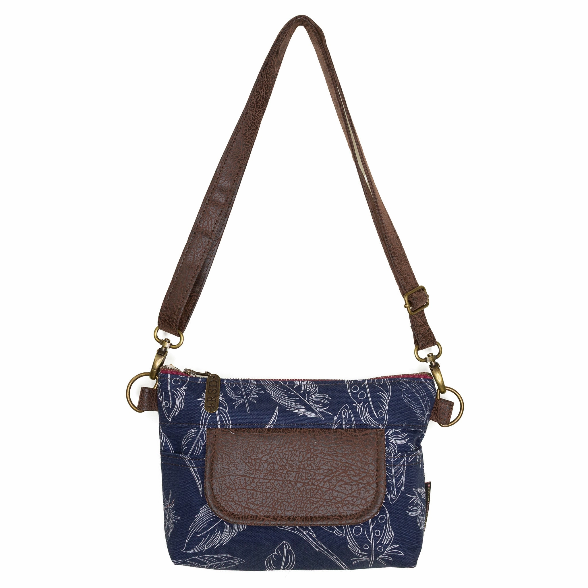 Versatile Outfit Match Ideal for hands-free convenience during errands Olivia: Indigo Feather