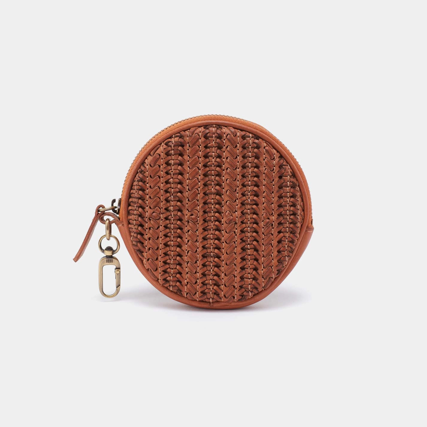 Revolve Bag Charm in Washed Leather - Harvest Wheat Urban Fashion