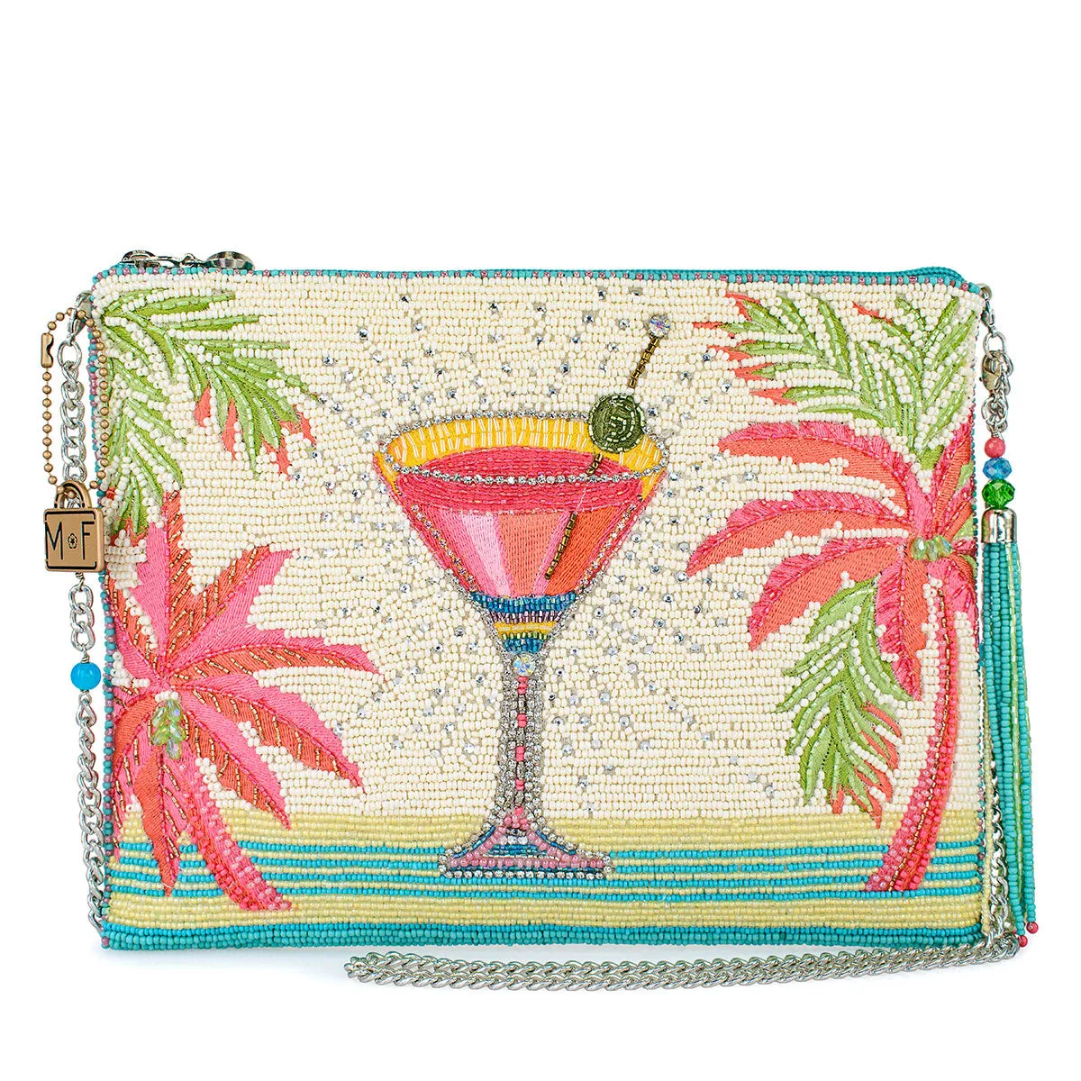 Palm Paradise Crossbody Handbag Chic Appearance Classic Function