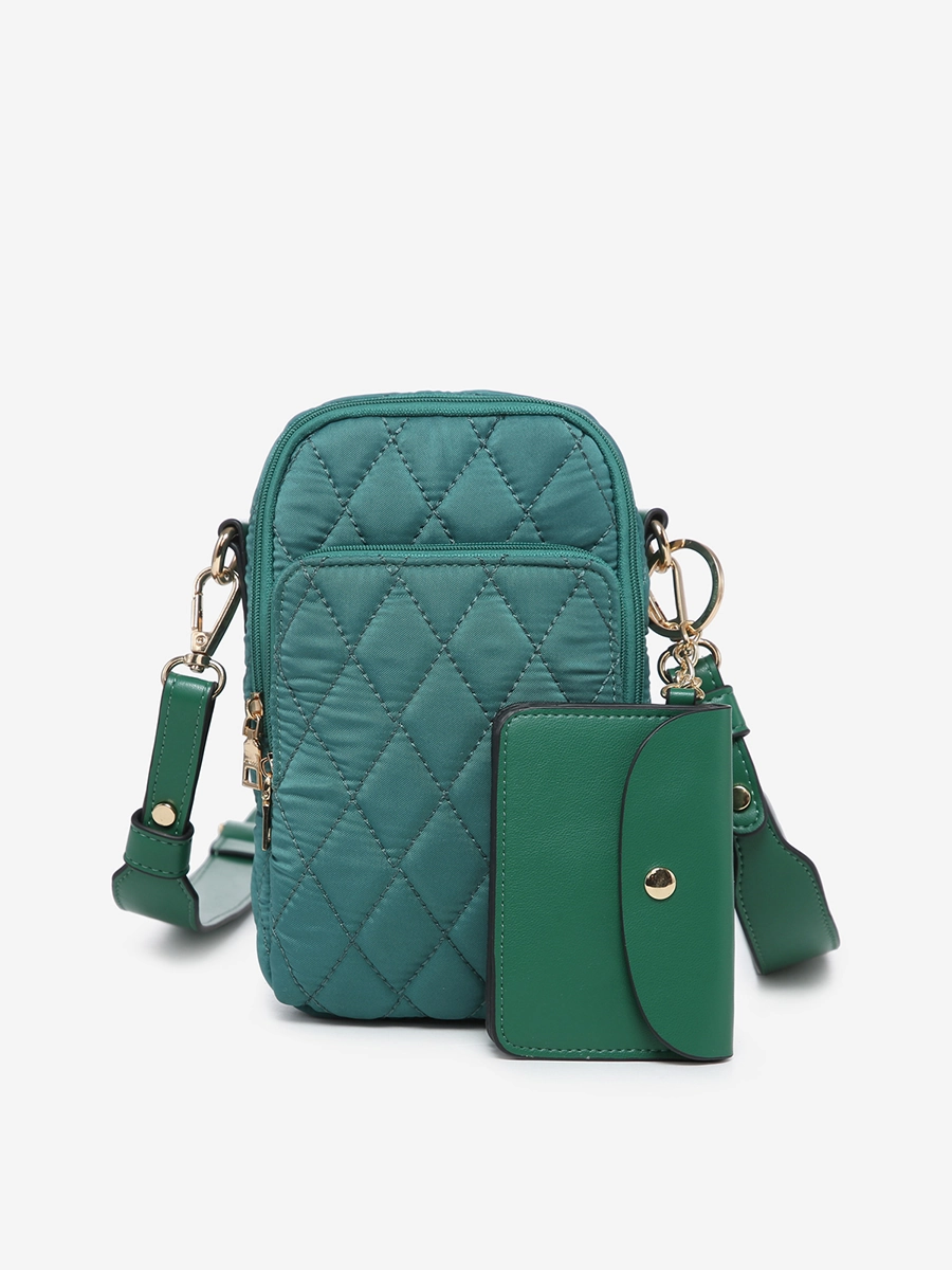 Parker Vegan Quilted Crossbody Modern Craft