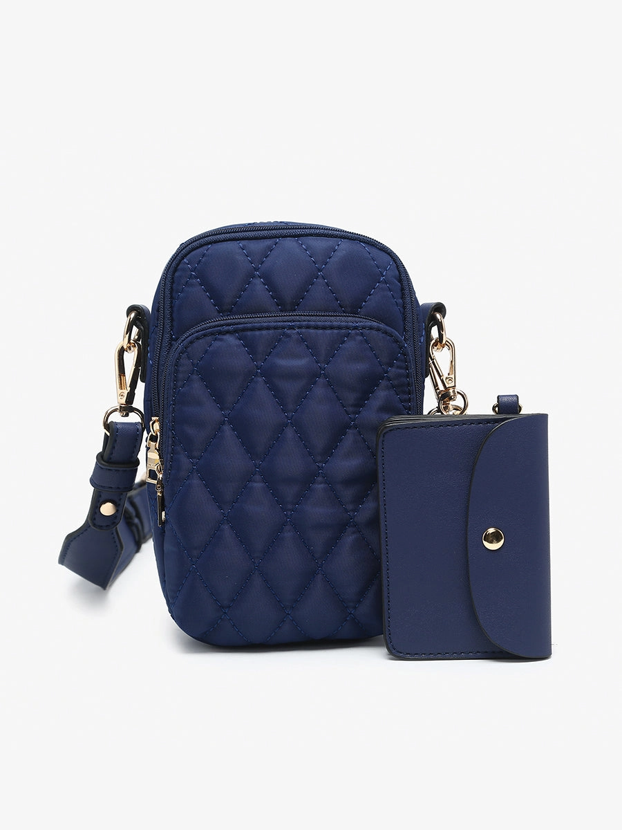 Parker Vegan Quilted Crossbody Soft Finish