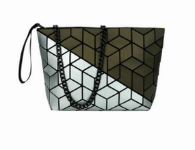 Casual Everyday Everyday Travel Patrizia Luca Diagonal Two Tone Slanted Square Clutch Style 0H03B2D