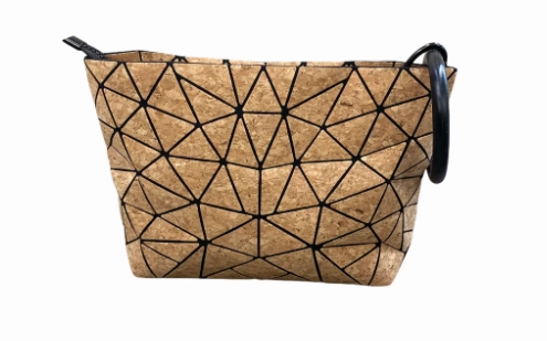 Patrizia Luca Slanted Triangle Cork Clutch Style 0H03BC Compact Utility Compact Functionality