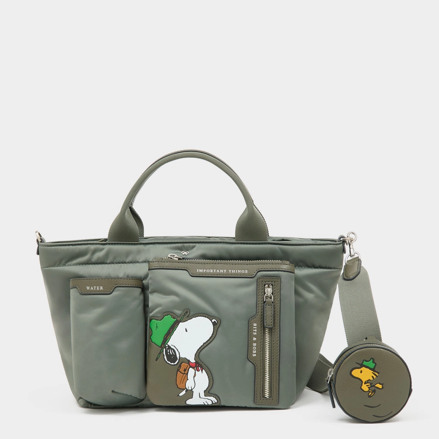 Peanuts Snoopy E/W Mini Tote Durable Build Work Routine