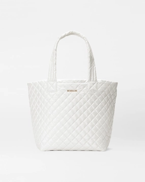 Daily Routine Pearl Metallic Medium Metro Tote Deluxe