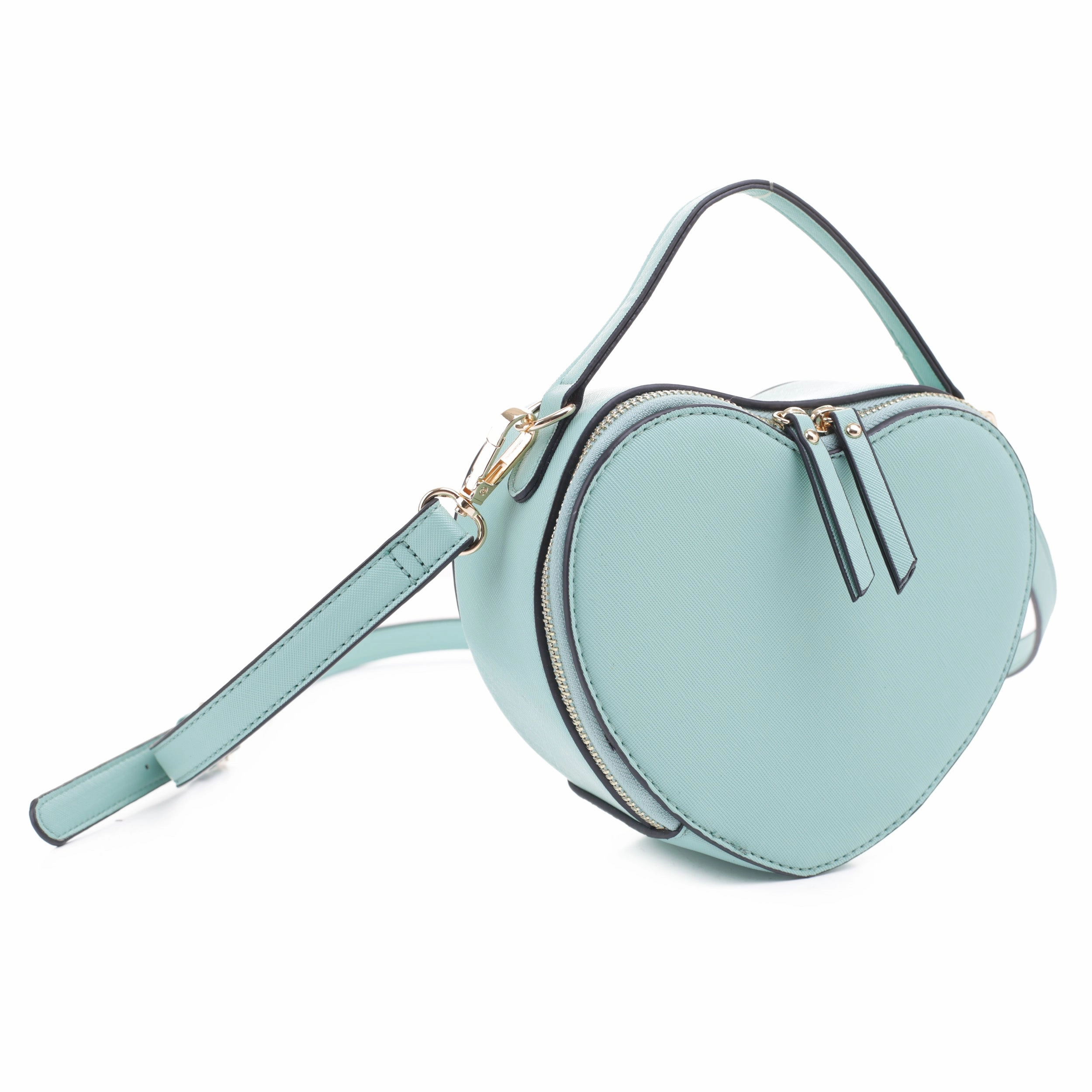 Pearla Trendeology Heart Shape Crossbody with Top Handle Versatile Function