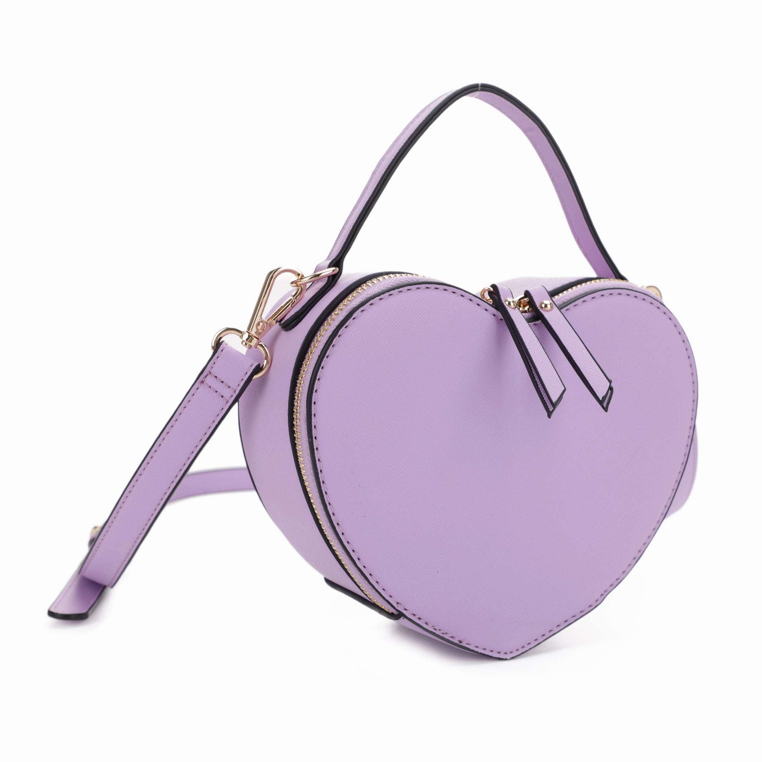 Urban Lifestyle Pearla Trendeology Heart Shape Crossbody with Top Handle