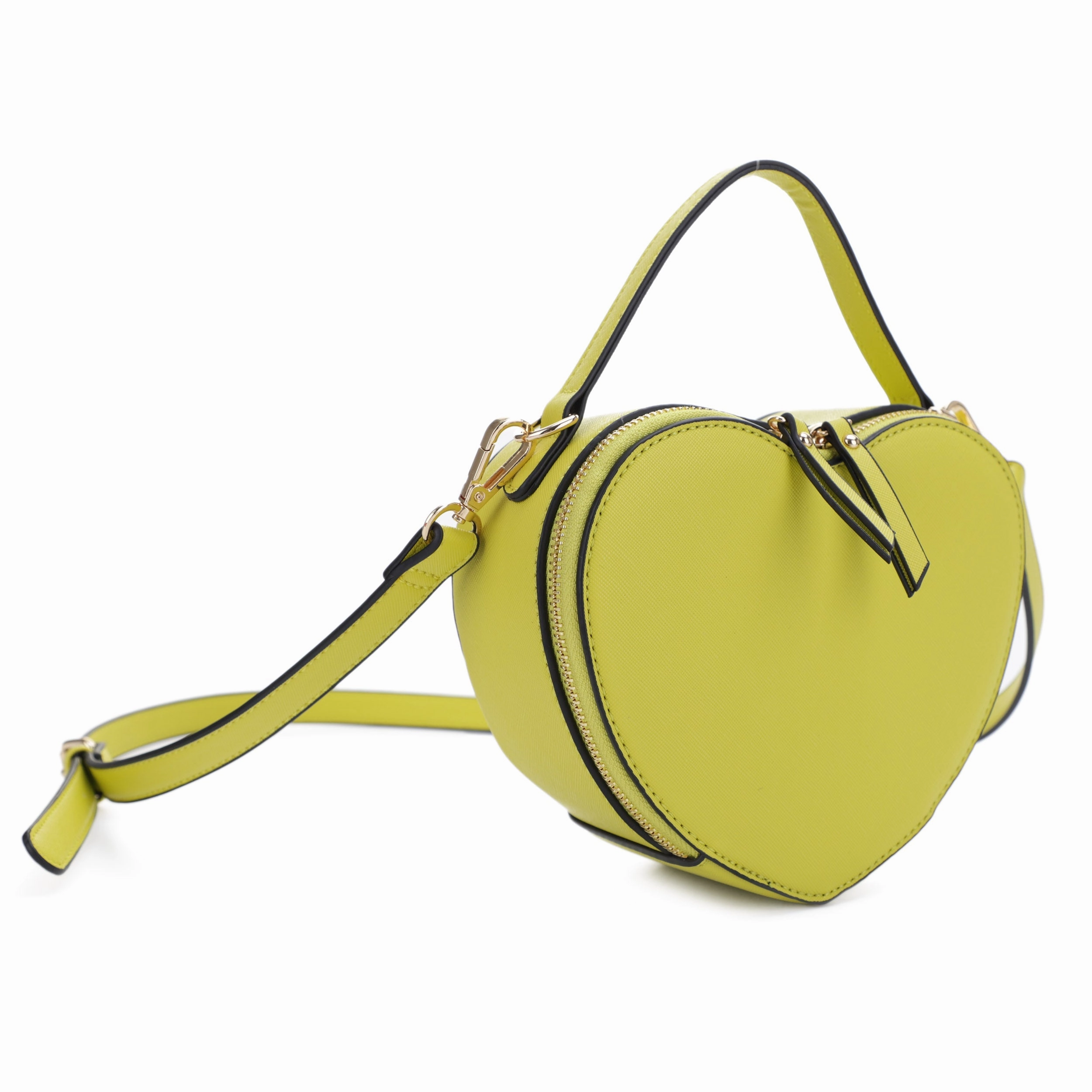 Outdoor Simplicity Pearla Trendeology Heart Shape Crossbody with Top Handle