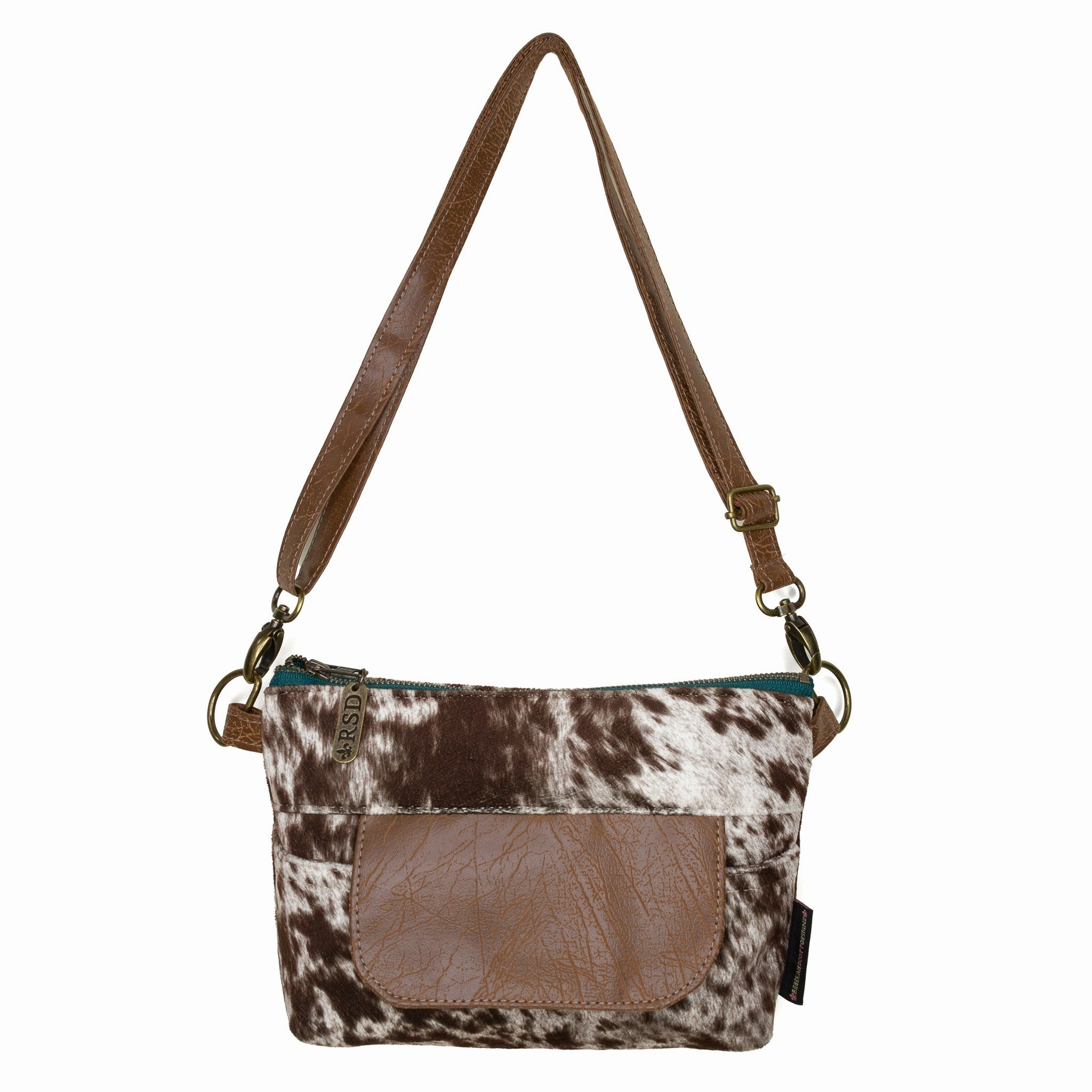 Travel Day Companion Olivia: Stampede Cowhide