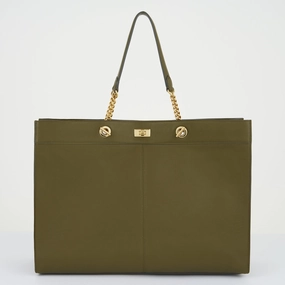 Mortimer Eyelet Tote Sleek Appearance