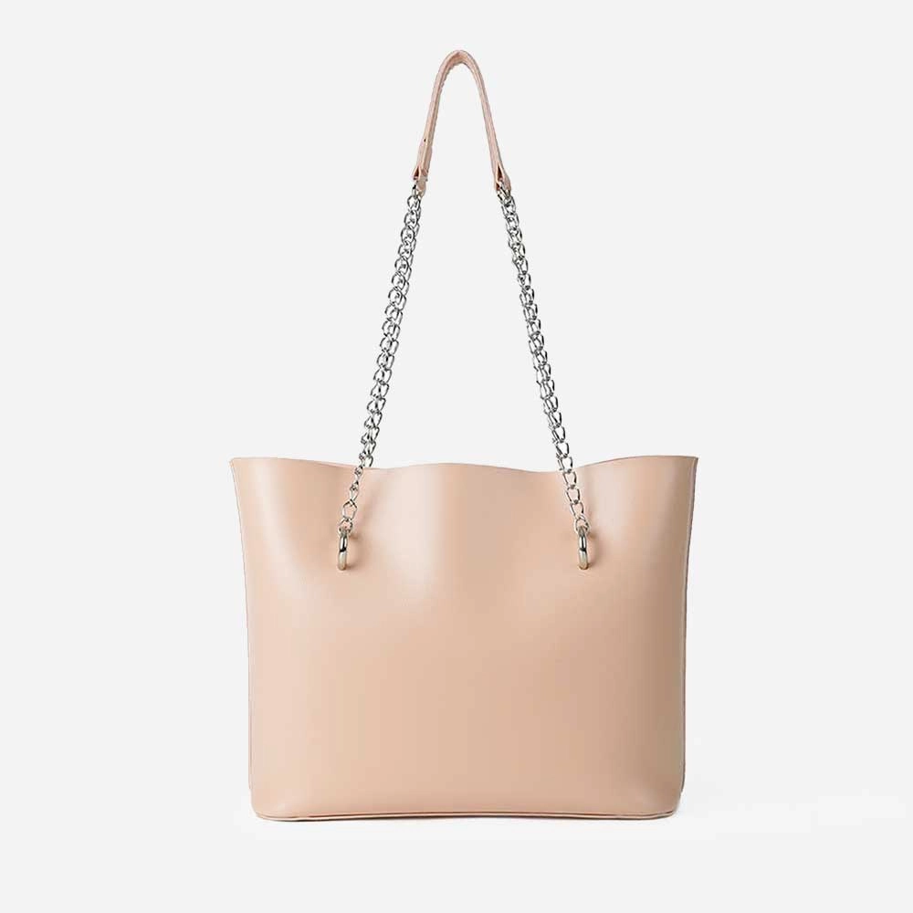Timeless Craft Elegant Harmony Verona Tote Bag Peach