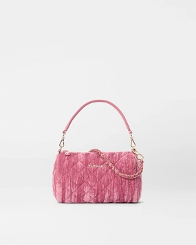 Made with high-quality materials that stand up to daily use Petal Velvet Crosby Barrel Crossbody