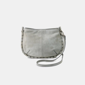 Sturdy Hardware Smart compartments make organizing your items easy and efficient Phoebe Crossbody In Buffed Leather - Misty Harbor