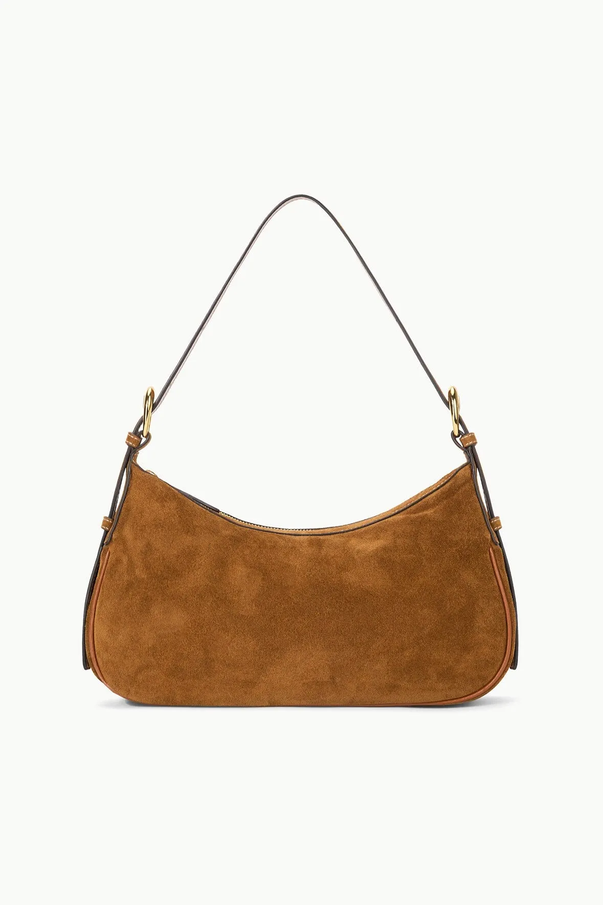 PINE SHOULDER BAG | TAN SUEDE High-quality carry bag