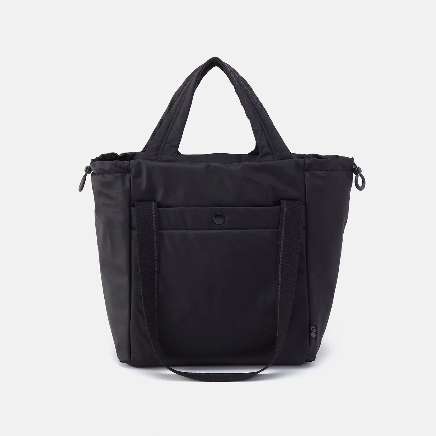 Timeless Appeal PLACES TO GO Tote in CaRefiber recycled nylon - Jet Essential Gear Minimalist Style