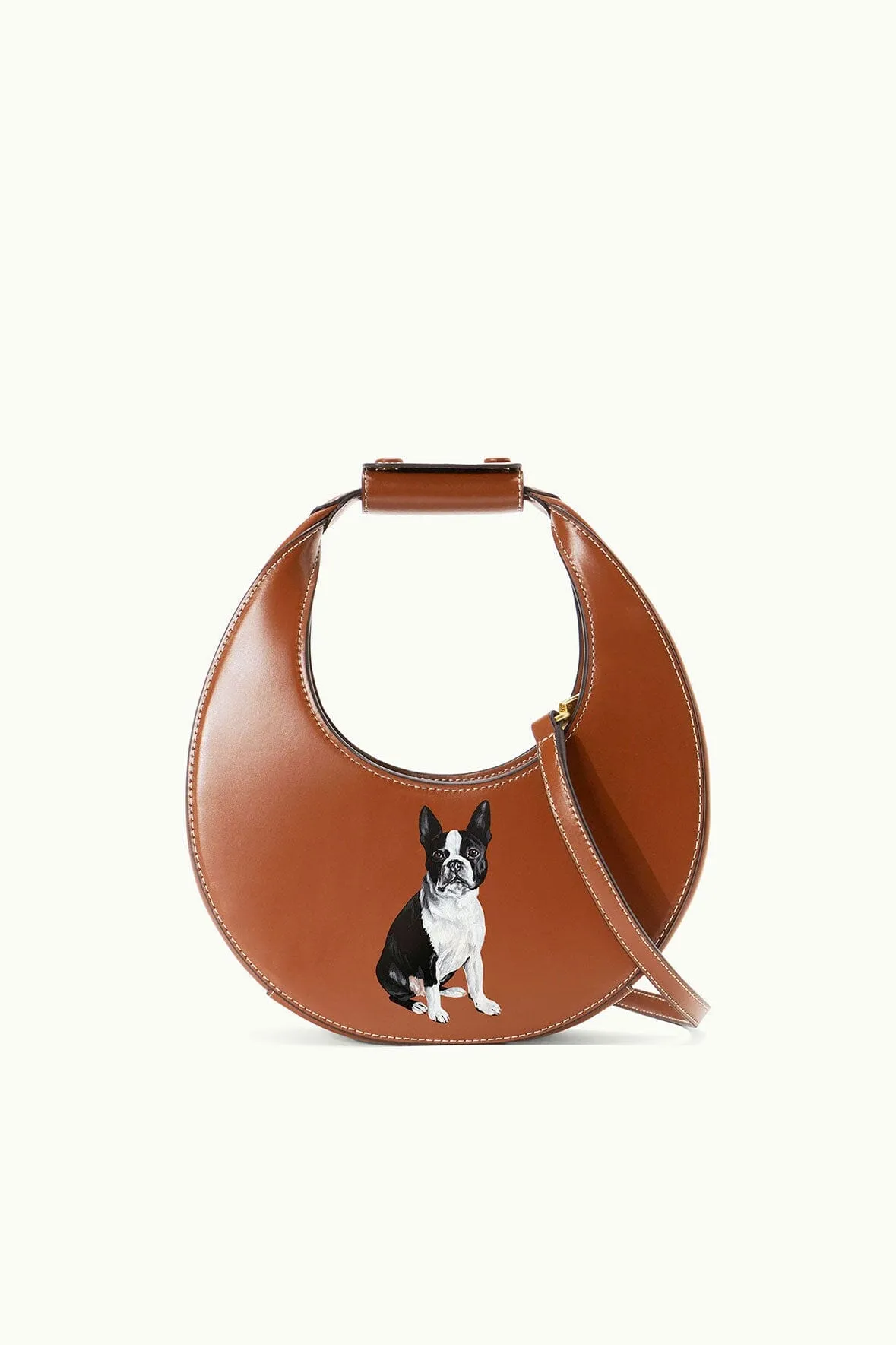 Special Occasion Soft Design CUSTOM MINI MOON BAG | TAN