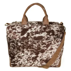 Poppi Pro Premier Purse: Stampede Cowhide Daily Utility Sleek Organizer