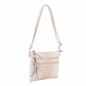 Camden Ostrich Crossbody Daily Utility