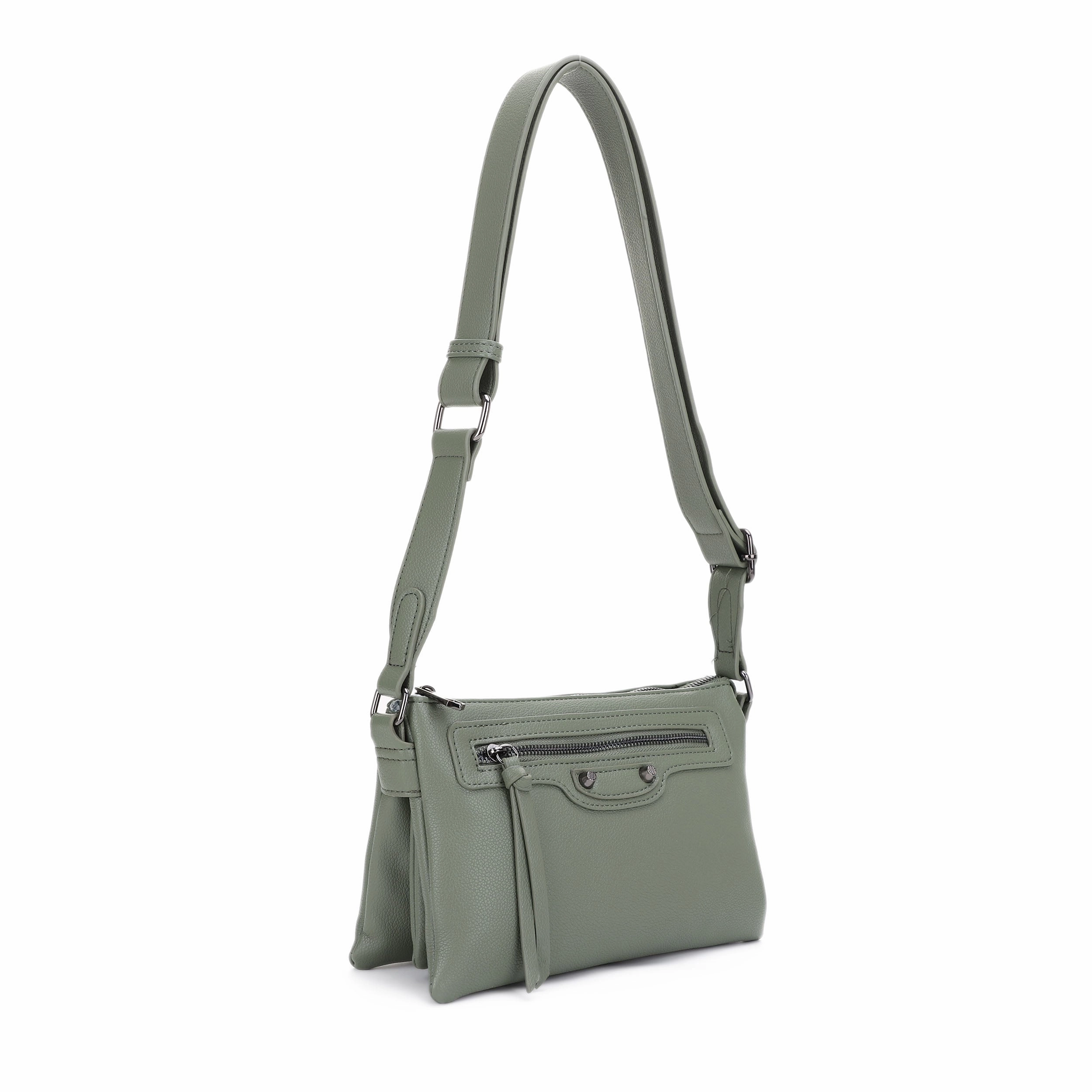 Cassidy Studded Accent Crossbody Durable Function Stylish Function