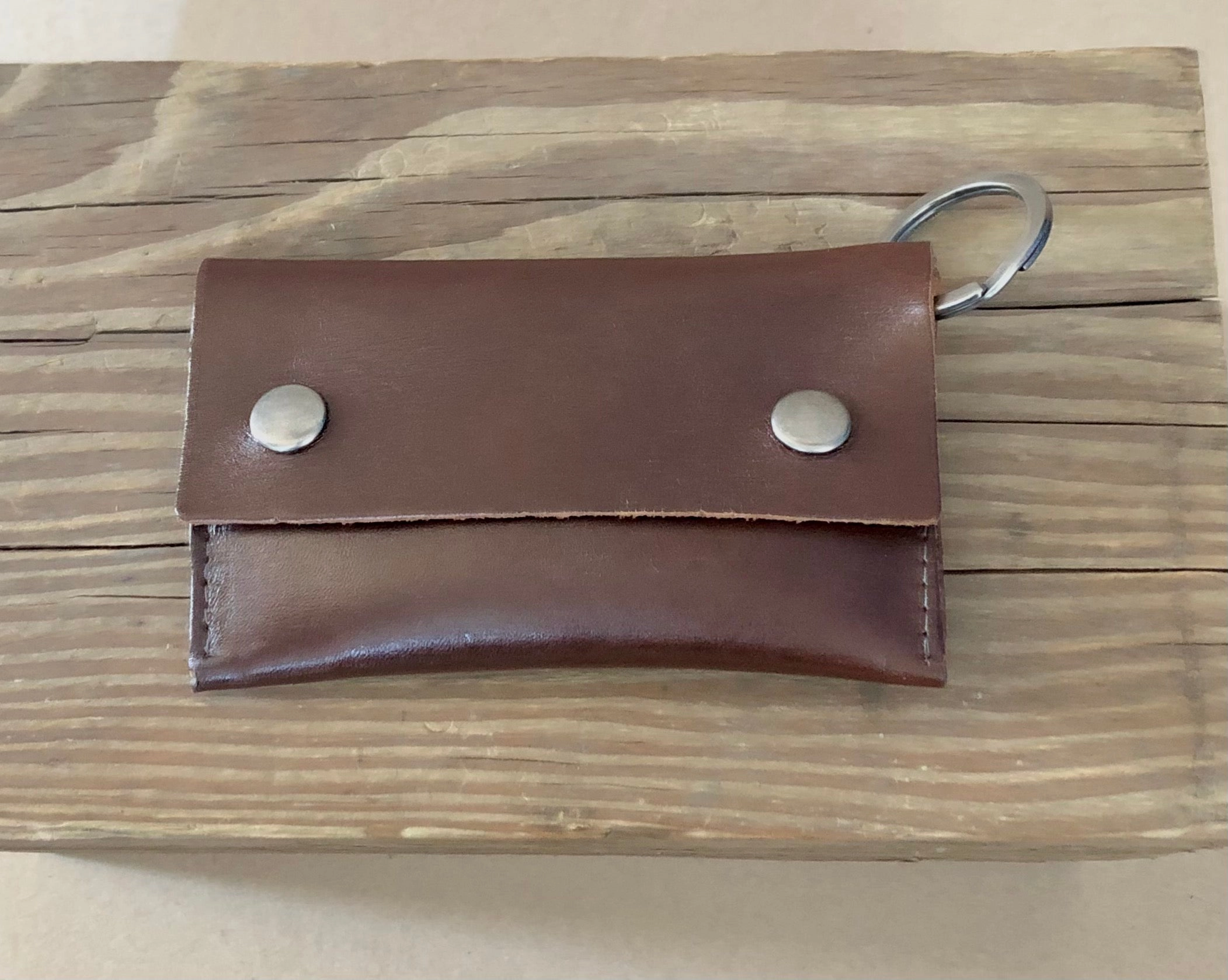 Mini trucker wallet / key ring Versatile utility