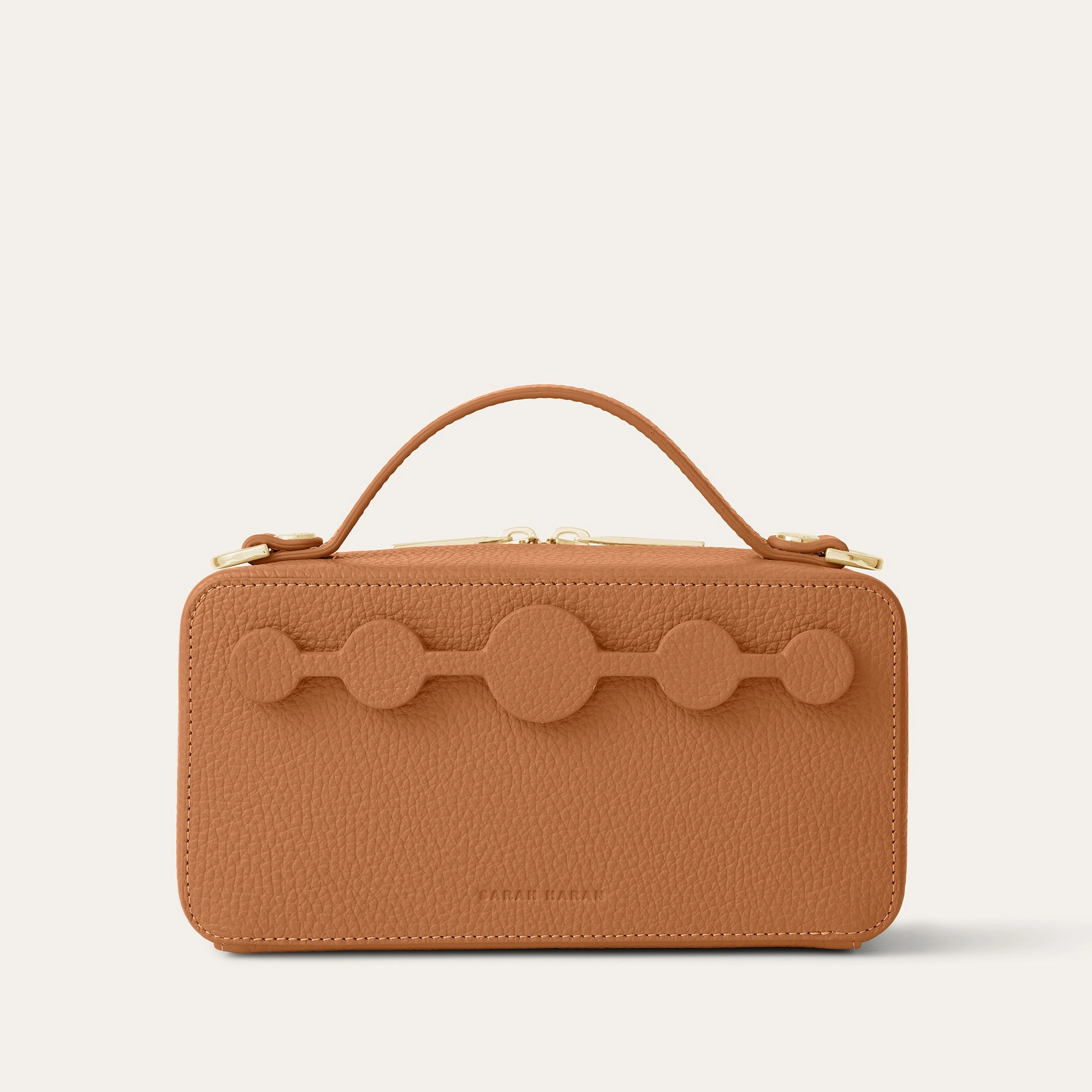 Marie Handbag | Tan with Gold hardware Travel Lifestyle