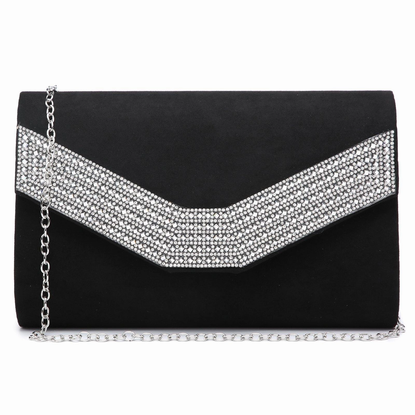 Elegant Finishwork Formal Party Cocktail Prom Evening Clutches for Wedding Party Dasein