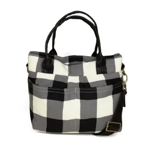 Sarah Premier: Black Check Elegant Charm