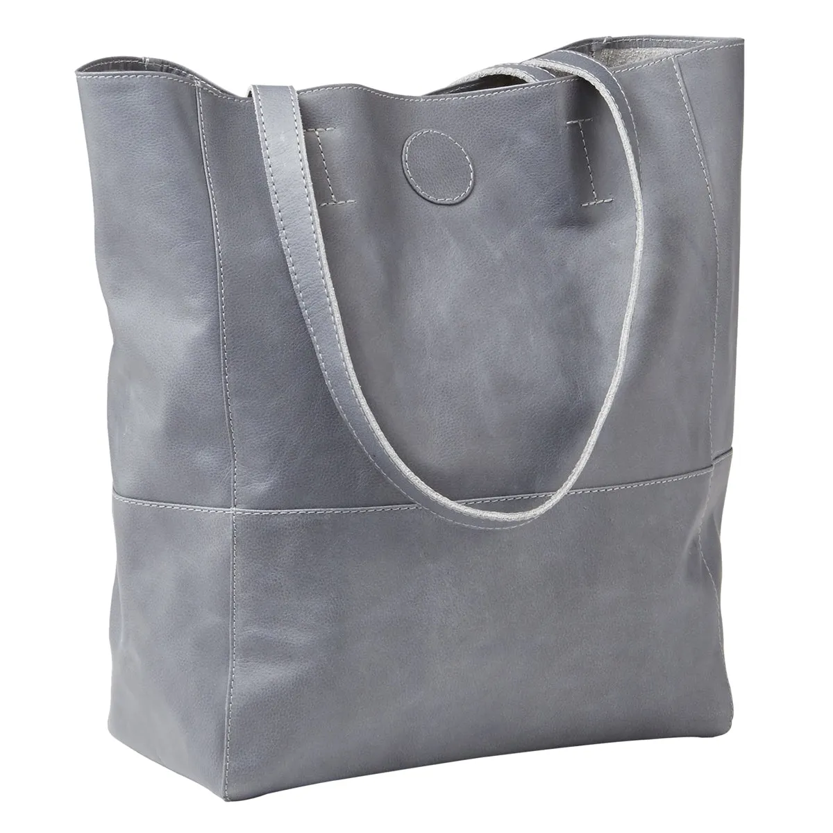 Vertical Leather Kate Tote Fashion Comfort Modern Journey