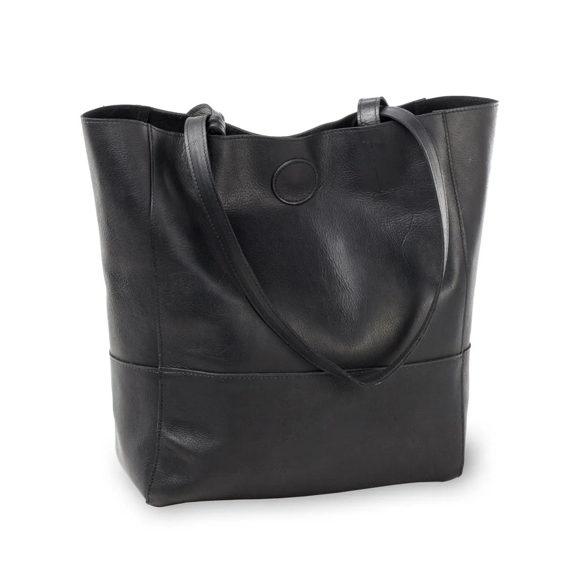 Vertical Leather Kate Tote Functional Form Modern Carry