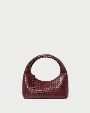 Modern Function Mercer Maroon Woven Shoulder Bag