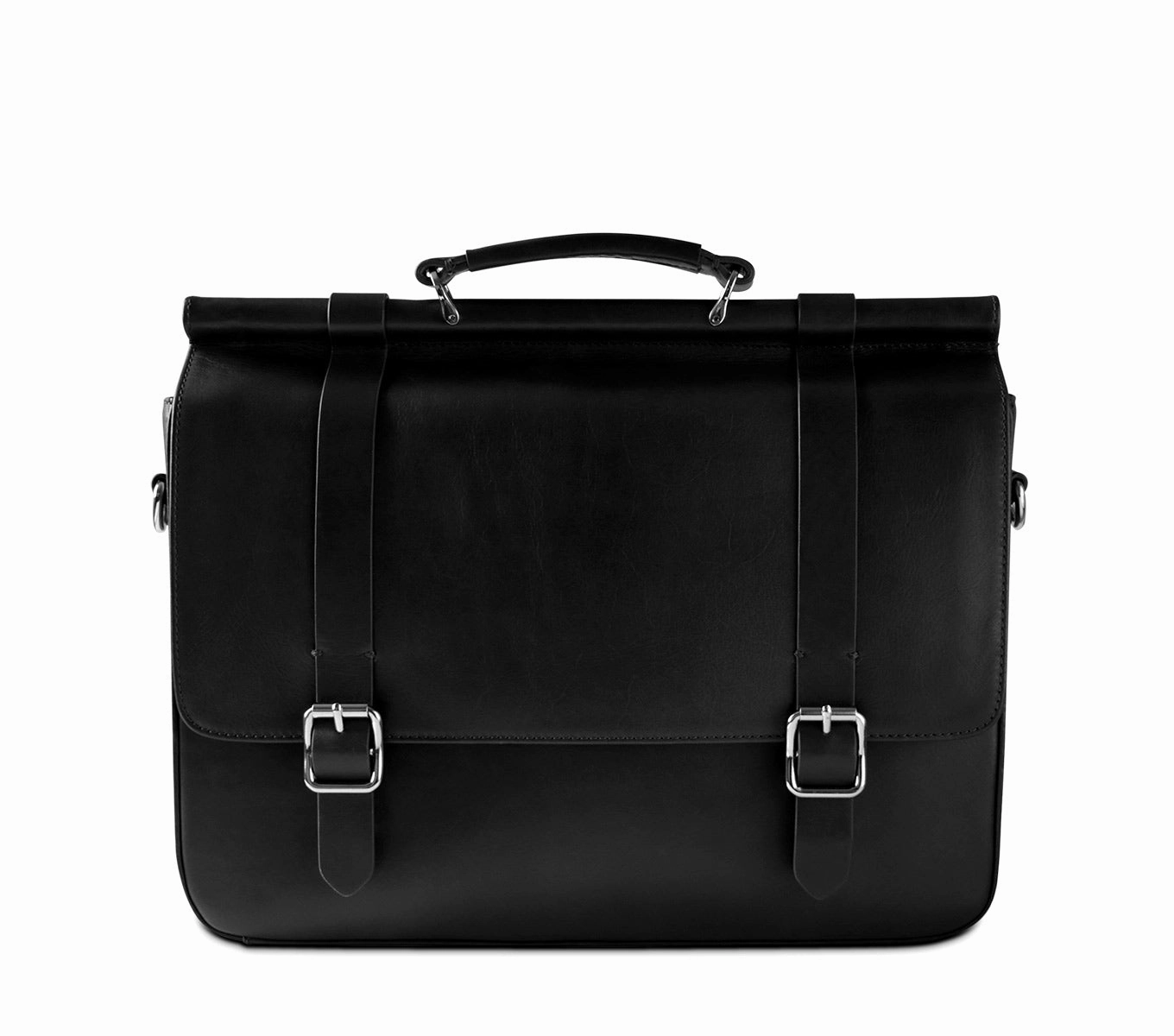 High-quality leather holder Professional Craft VINTAGE ATTACHE LAPTOP BAG 15 INCH