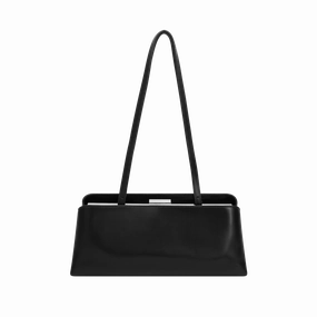 Practical Look Compact Solution Silver Noir ??clair Bag