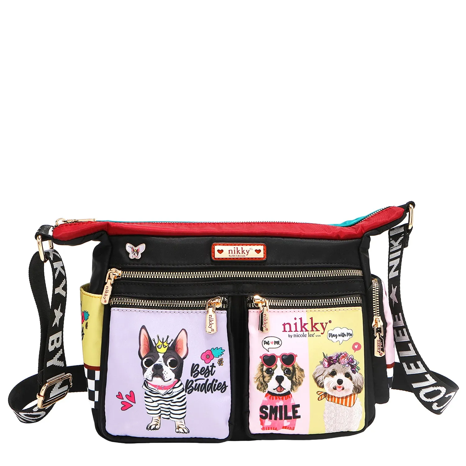 BEST BUDDIES MESSENGER BAG Designer Touch Compact Form