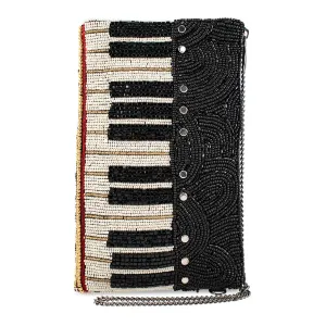 Elegant Outline Compact Design Keys to My Heart Crossbody Phone Bag