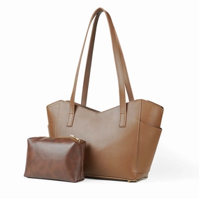 Land set of 2 bag brown Fashion Gear