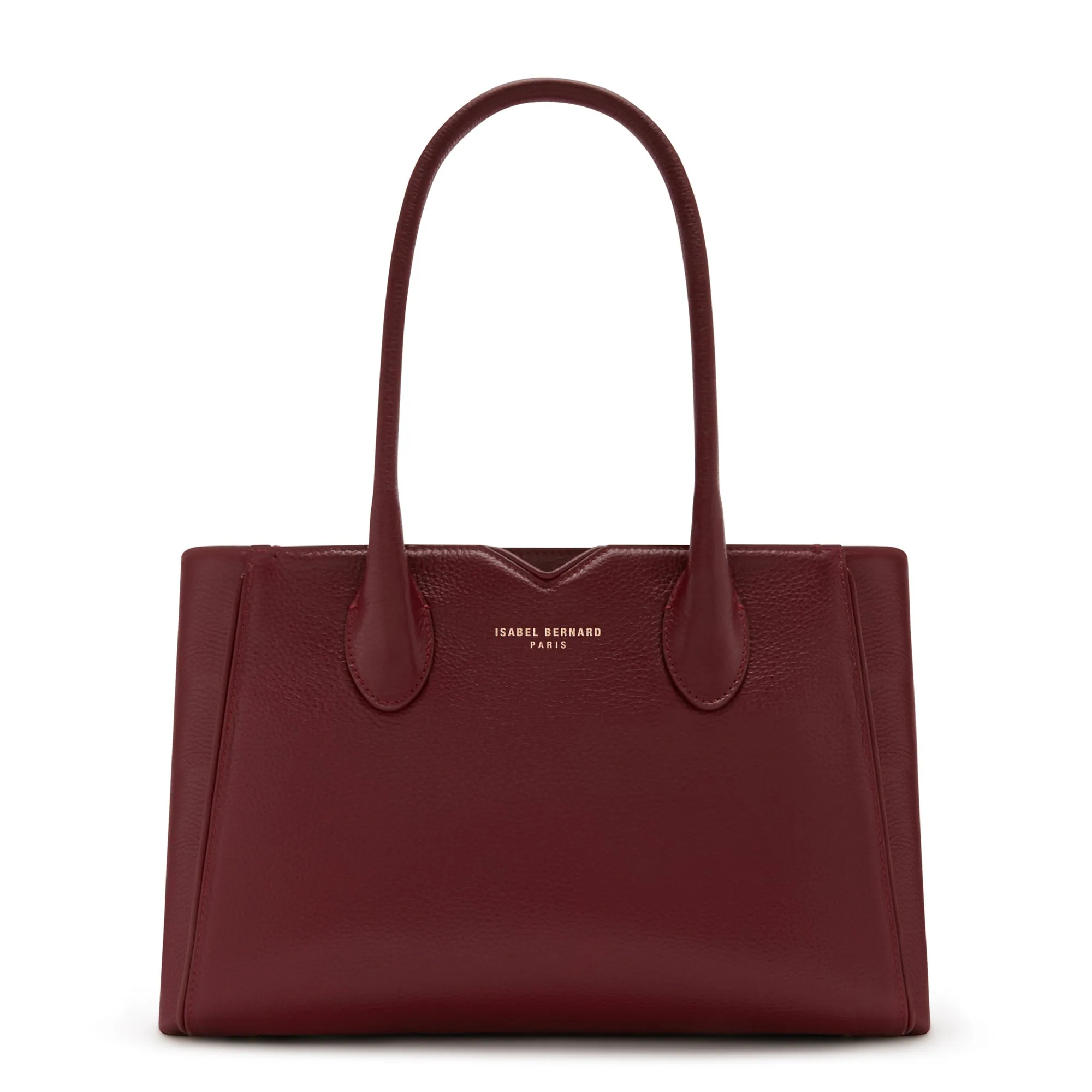 Honor?? Cloe Midi bordeaux red calfskin leather handbag Street Lifestyle