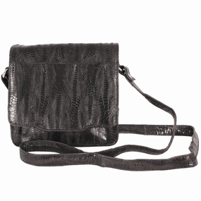 Comfort Carry Water Resistant Kat Leather Crossbody Bag